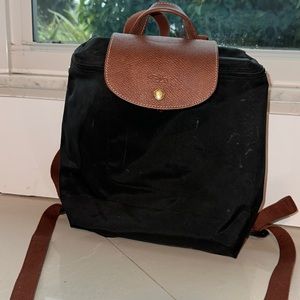Used Longchamp - LE PLIAGE ORIGINAL
Backpack - Black
Canvas, Recycled canvas!